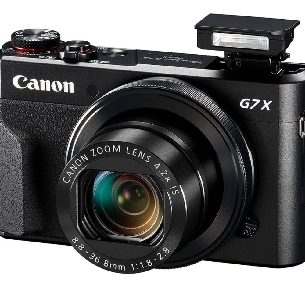 ISO Canon G7X Black Digital Camera
